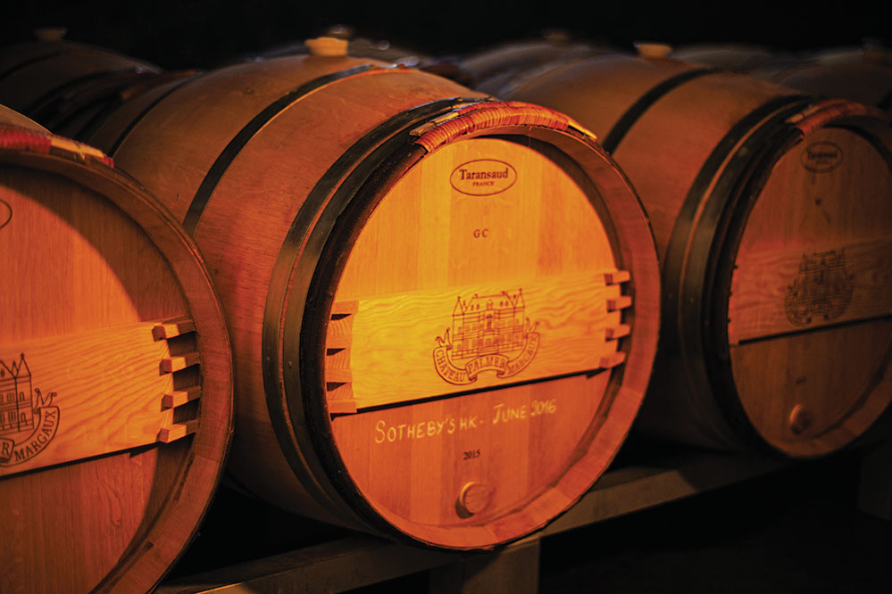 A 225-litre barrel of its 2015 en primeur will auction at Sotheby’s Hong Kong on June 4